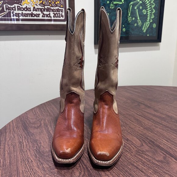 Vintage Frye Cowboy Boots Women's size 6.5B - Picture 6 of 13